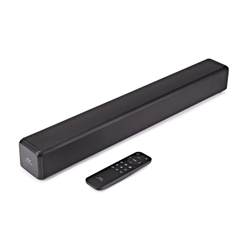AVCOM 2.0 Mini Soundbar for TV Laptop and Phone 60Watt Compact Speaker USB, 3.5mm, HDMI ARC, Optical, Bluetooth for Home and Desktop Setups