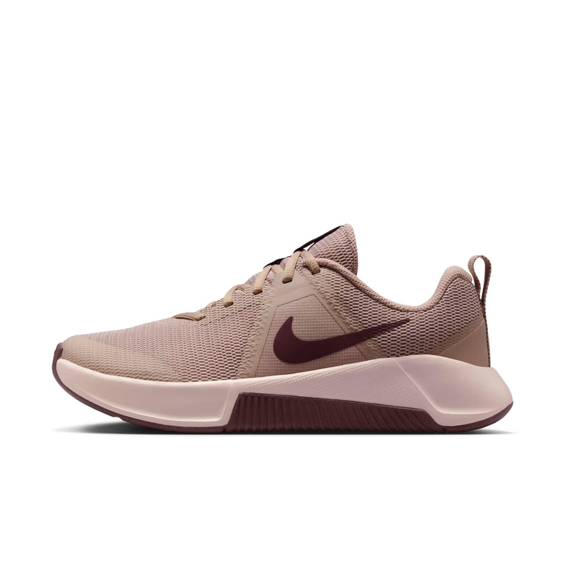 Nike Women's Mc Trainer 3 Workout Shoes, Malt/Burgundy Crush/Silt Red, 8