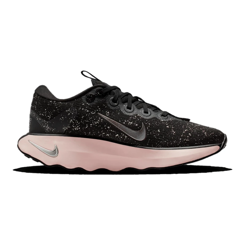 Nike Women's Motiva Se Cross Trainer, Black/Metallic Silver/Silt Red, 5.5 UK