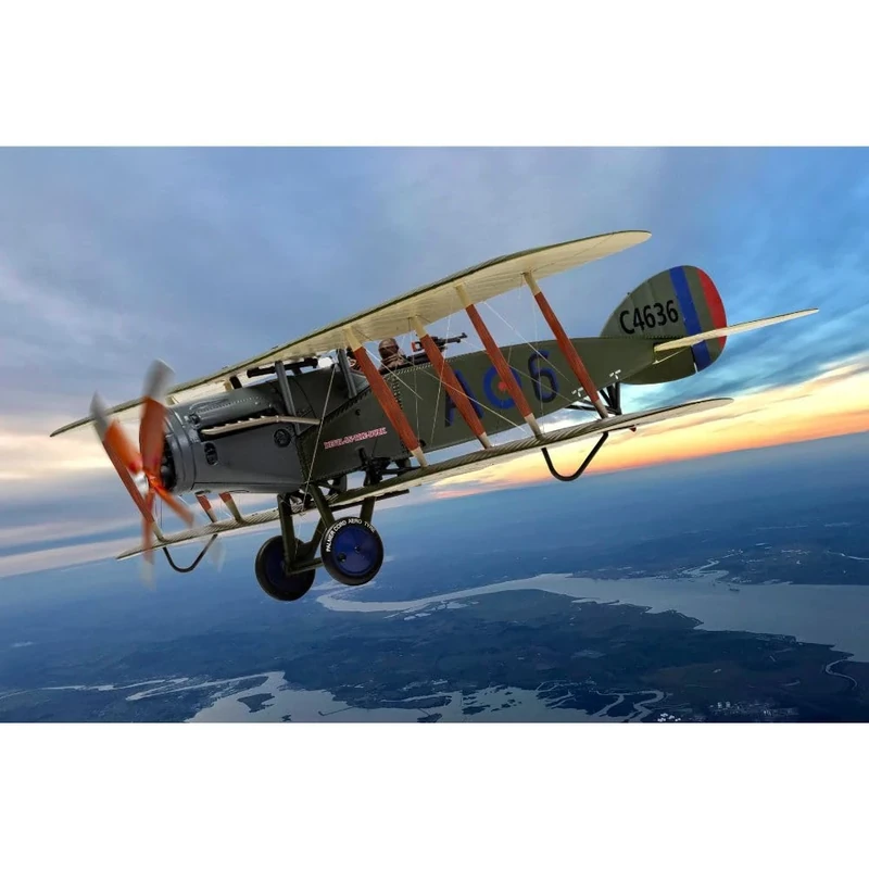 Corgi AA28804 Bristol F-2B Fighter - C4636 - ‘DEVIL-IN-THE-DUSK’ Die-cast Model for adults, 14+ years, collectors