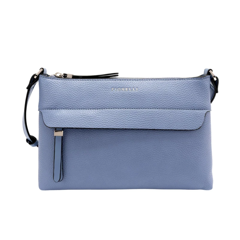Fiorelli Women's Isla Crossbody Bag, Lightweight & Stylish Shoulder Handbag with Adjustable Straps & Concealed Compartments, Faux Leather, Conflour Blue