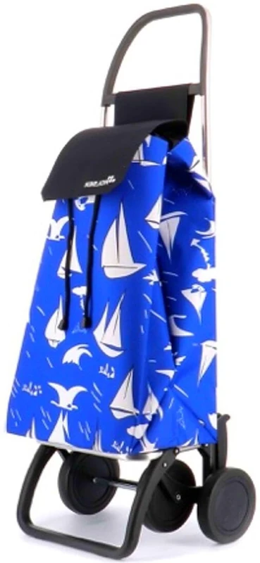 MeshUmi Folding Shopping Trolley with Robust Aluminium Frame, Estandar