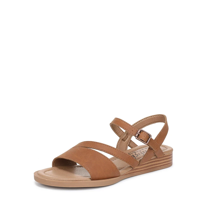 Blowfish Malibu Women's Arrow Flat Sandals, Scotch Brown, Medium Fit, UK 6