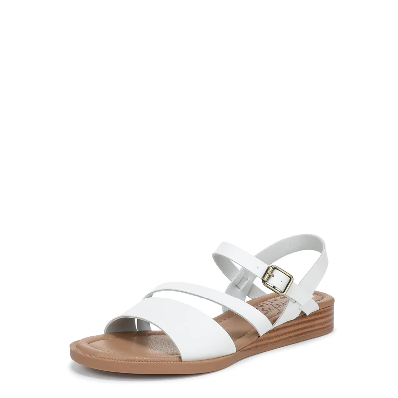 Blowfish Malibu Women's Arrow Flat Sandals, White, Medium Fit, UK 4