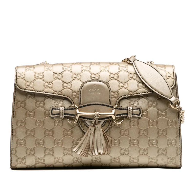 Pre-Loved Medium Guccissima Emily Shoulder Bag