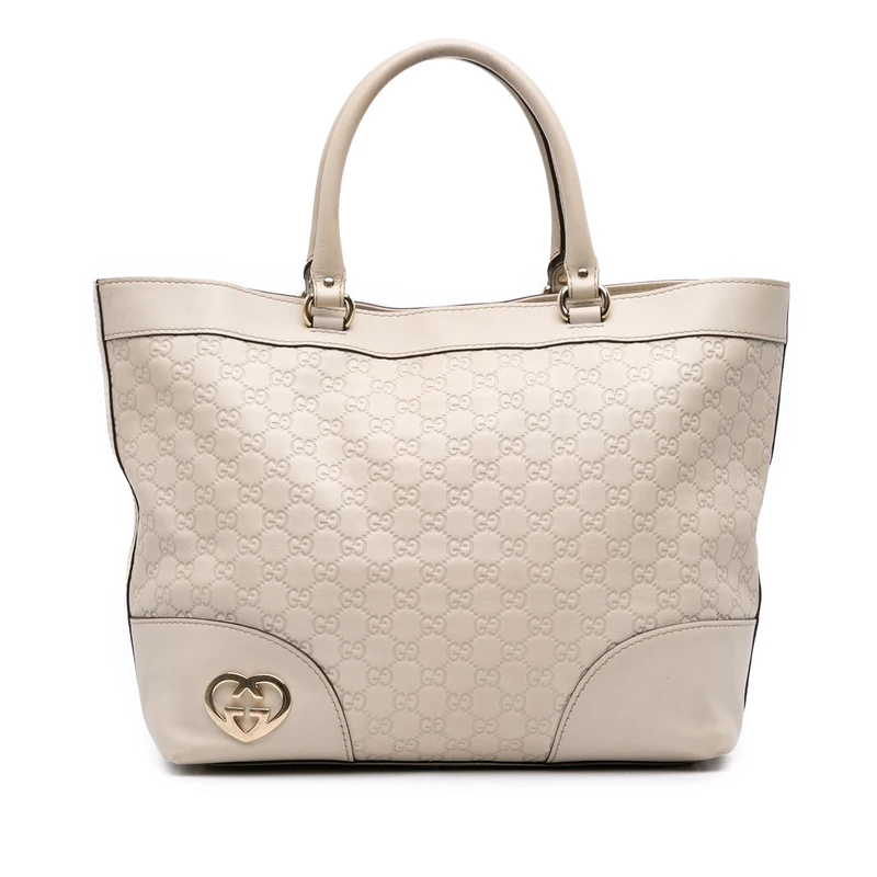 Gucci Pre-Loved Guccissima Lovely Tote Bag