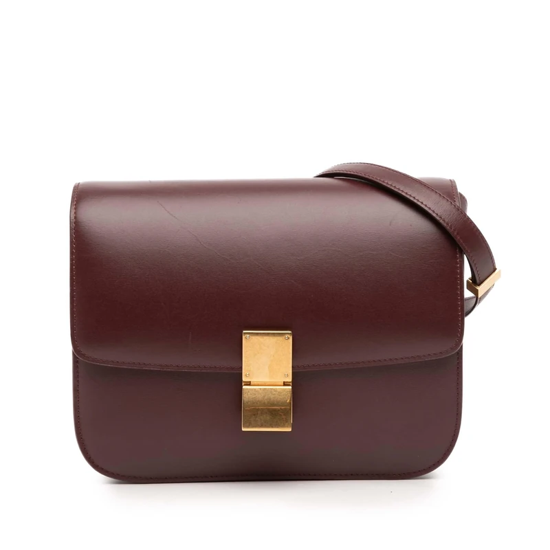 Pre-Loved Medium Calfskin Classic Box
