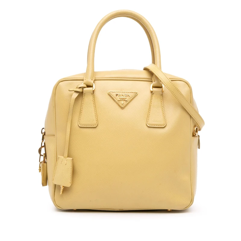 Prada Pre-Loved Saffiano Lux Satchel