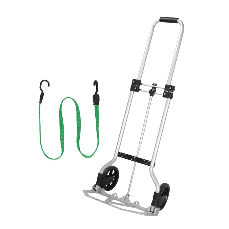 Amig - Folding Aluminium Wheelbarrow - Capacity 45 kg - Compact and Lightweight - Wheels Ø14 cm- Transport and Moving-Mod. 50