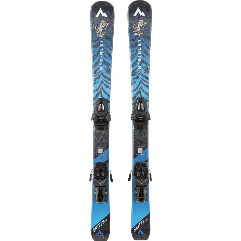 Mc Kinley Kids Skitty I Nc Screw binding Ski Set Blue/Dark/White 70