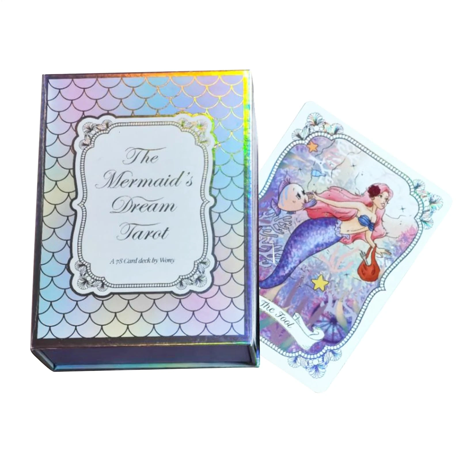 Tarot Cards Deck - 78 Card Oracle Deck | Divination Cards for Beginners | Interesting Portable Entertainment Tool, Board Game for Adults Women Men, Travel Leisure Reading, Home Spiritual Guidance