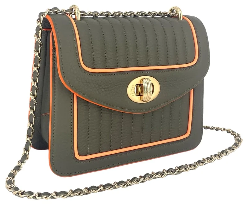 DELAGE, GINETTE MINI, Khaki & orange