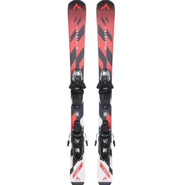 McKinley Kids Team 7 I Jt + System binding Ski Set Red/Black Night/Whit 150