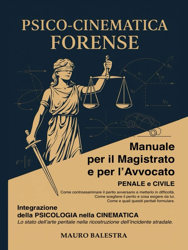 PSICO-CINEMATICA FORENSE: Manuale per il Magistrato e per l'Avvocato PENALE e CIVILE