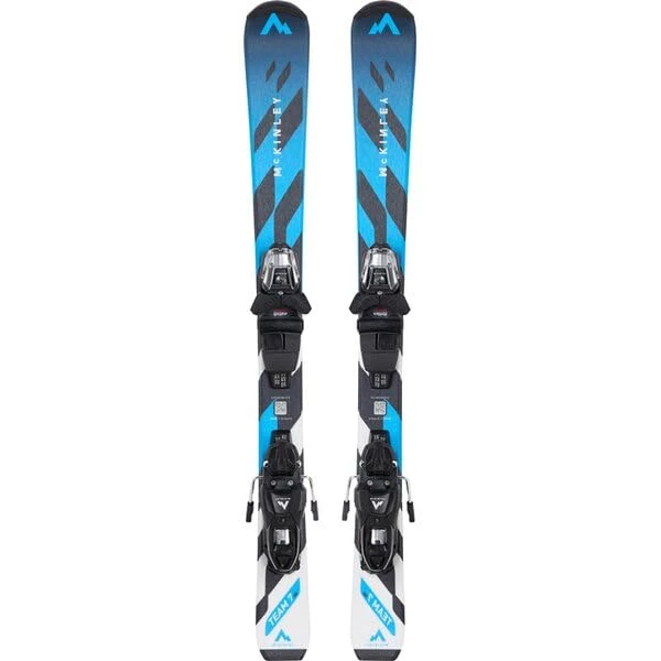 Mc Kinley Kids Team 7 I Jt + System binding Ski Set Blue/Black Night/Whi 100