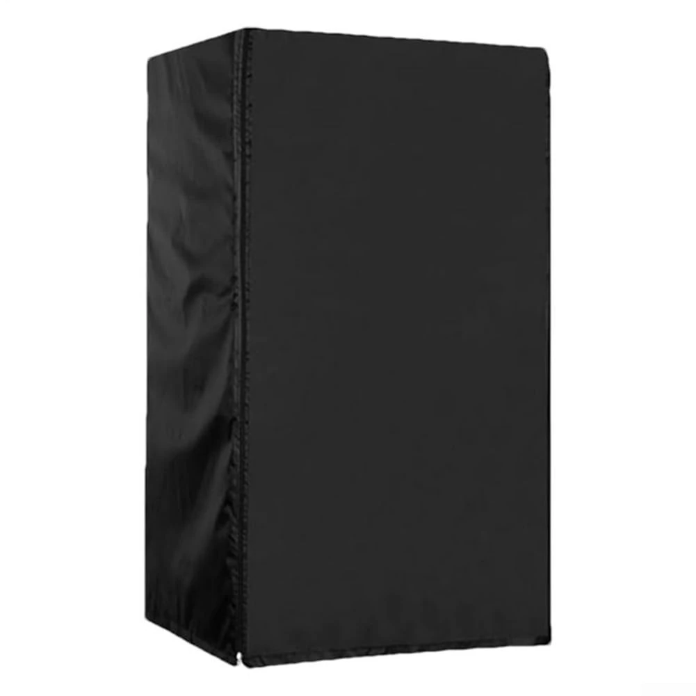 Zhanhai 210D Oxford Cloth Outdoor Refrigerator Cover,Dustproof and Waterproof Fridge Cover For Protecting Vertical Freezers,Beverage Refrigerators (92x77x183cm)