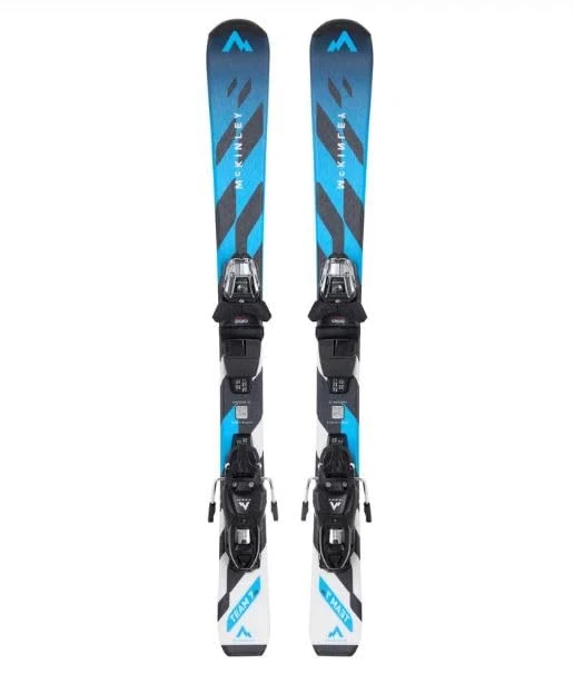 McKinley Kids Team 7 I Jt + System binding Ski Set Blue/Black Night/Whi 150