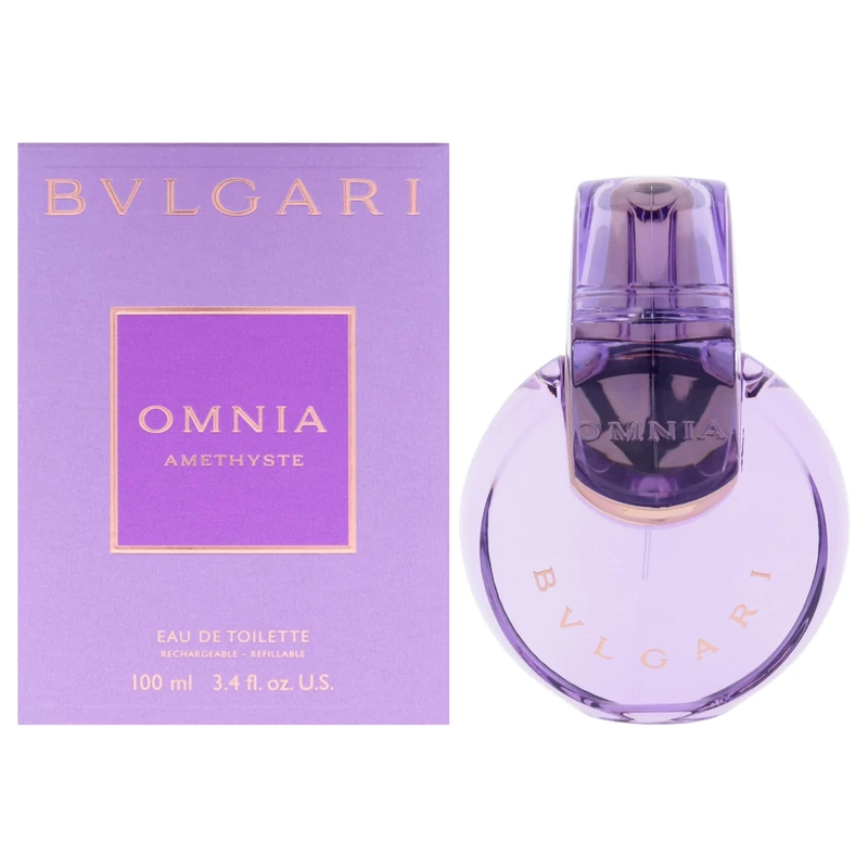 Bvlgari Omnia Amethyste by Bvlgari for Women - 3.4 oz EDT Spray (Refillable)