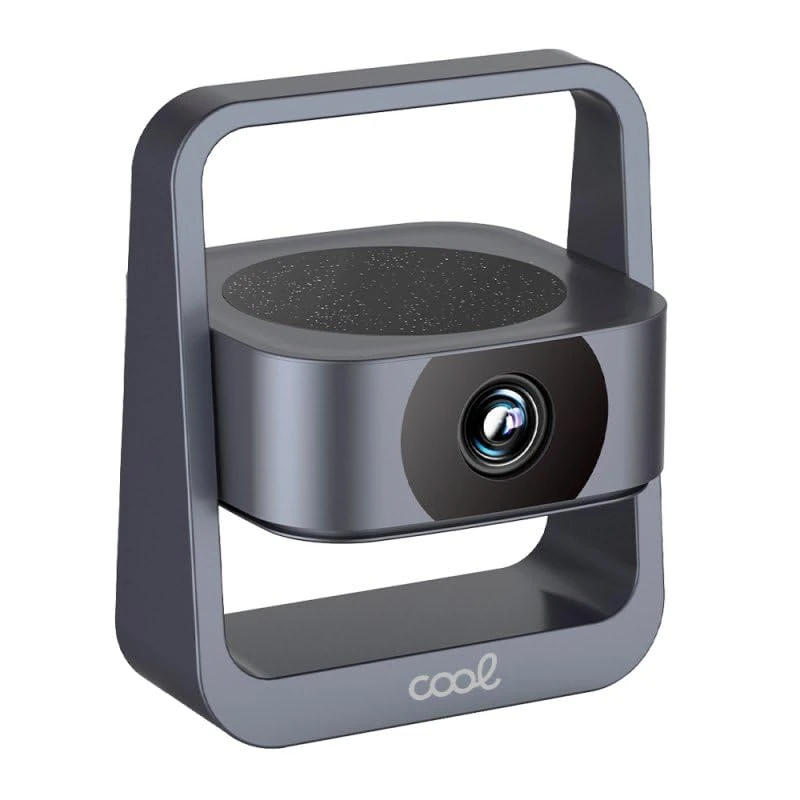 Cool Onix Compact Projector 3500 Lumens Built-in Speaker + HDMI/USB + WiFi Mirror (Grey)