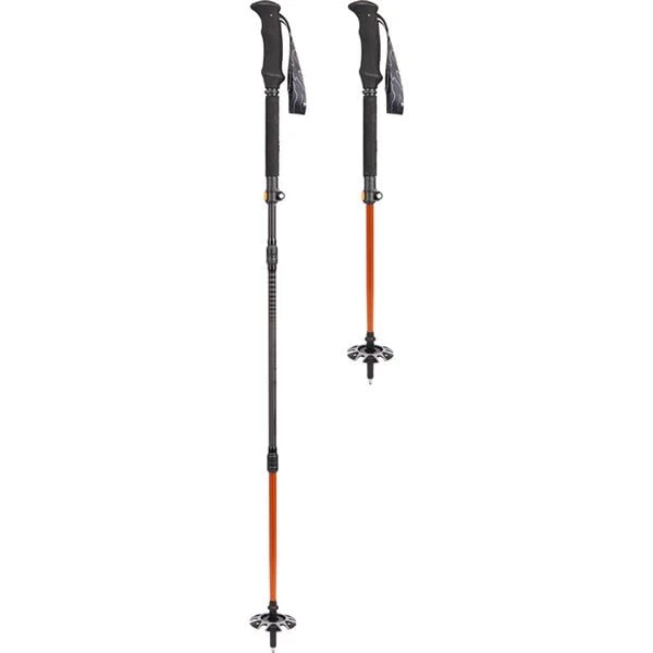 Mc Kinley Edda Apt Hiking Pole, Black/Red, One Size