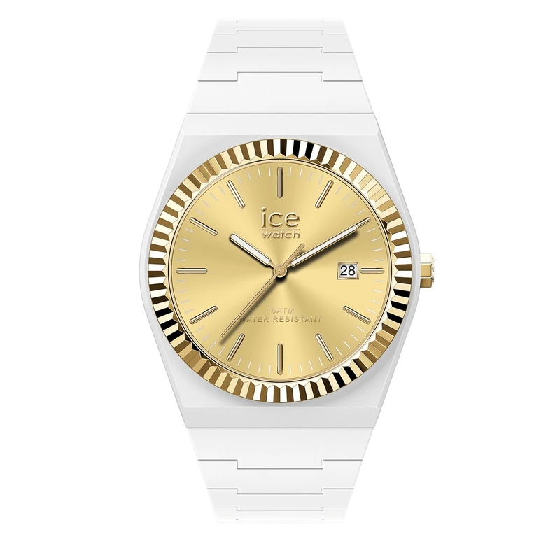 ICE-WATCH - ICE Power PW1 Golden White - Women's Watch with Silicon Strap - 024765 (Small)