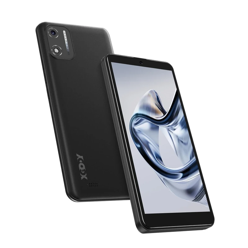 Xgody X32 Mobile Phone, 4G Dual SIM, 2GB+16GB, 8MP+5MP Cameras, 2850mAh Battery, Face ID UK Verizon (Black)