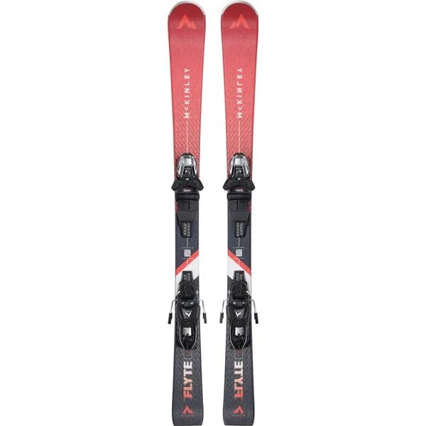 McKinley Flyte Ps Ski Set Wb+System Binding, Red Peel/Bluesteel, 130