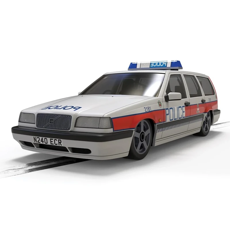 Scalextric C4627 Volvo 850 Estate - Police Edition Slot car racing