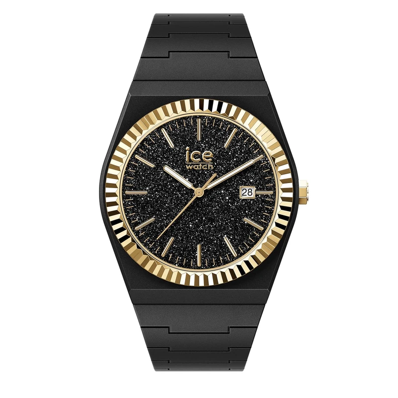 ICE-WATCH - ICE Power PW1 Black Glitter GD - Women's Watch with Silicon Strap - 024771 (Small)