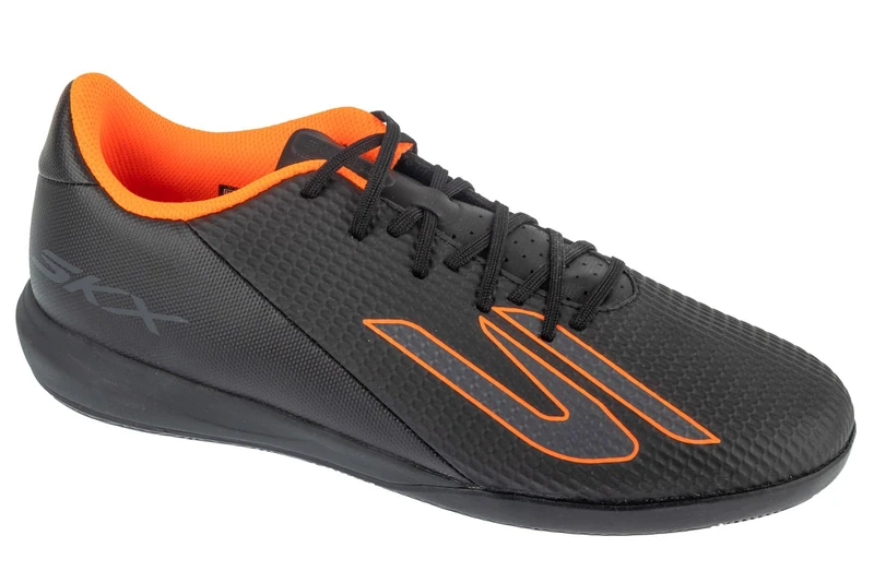 Skechers Men's SKX_2 Academy Indoor Court Football Boots, Black, 11 UK