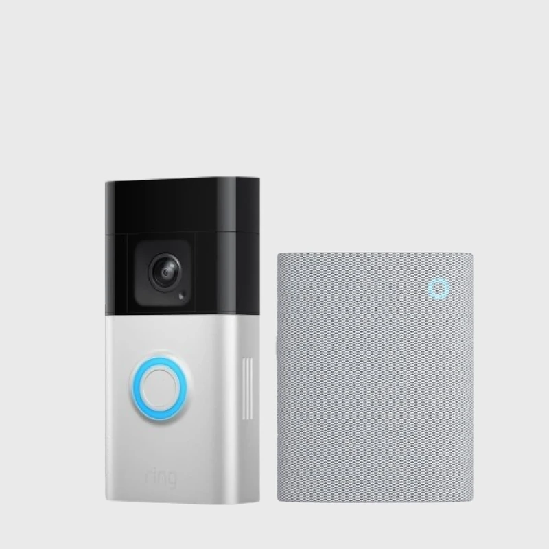 Ring Battery Video Doorbell Pro + Chime (3rd Gen) | Wireless Video Doorbell Security Camera with Head-To-Toe View, 3D Motion Detection, Wifi, 30-day free trial of Ring Subscription Plan
