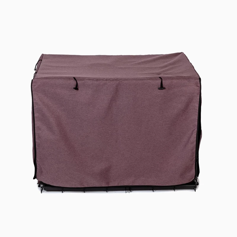 Danish Design Large Dog Crate Cover - Blackout Lined - Mauve