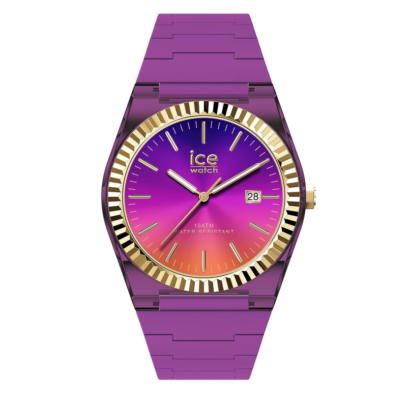 ICE-WATCH - ICE Power PW1 Sunset Violet Night Pink - Women's Watch with Silicon Strap - 024761 (Small)