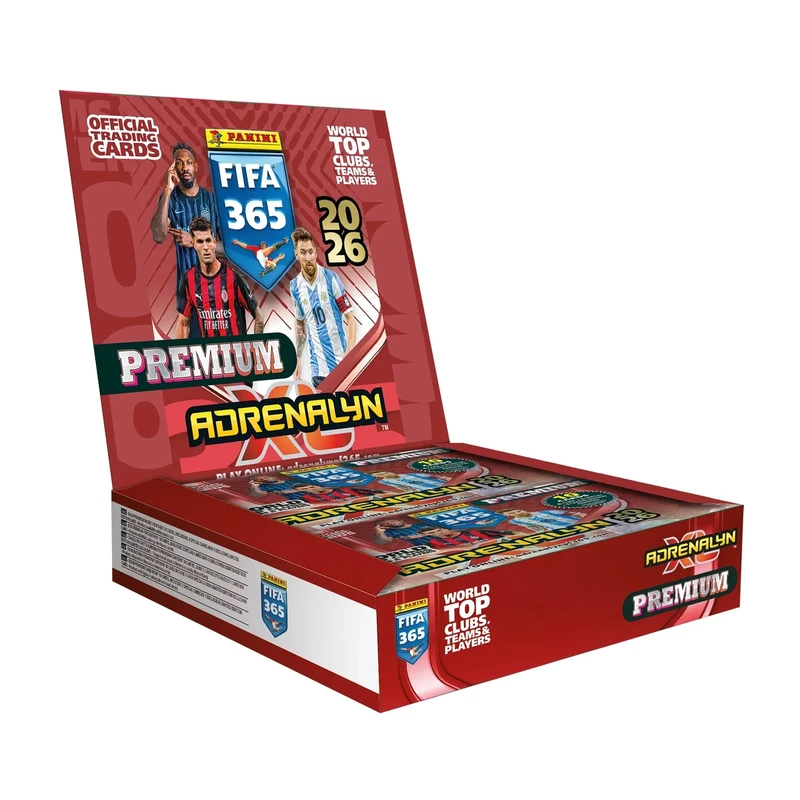 Panini FIFA 365 Adrenalyn XL Trading Cards - x10 Premium Packs