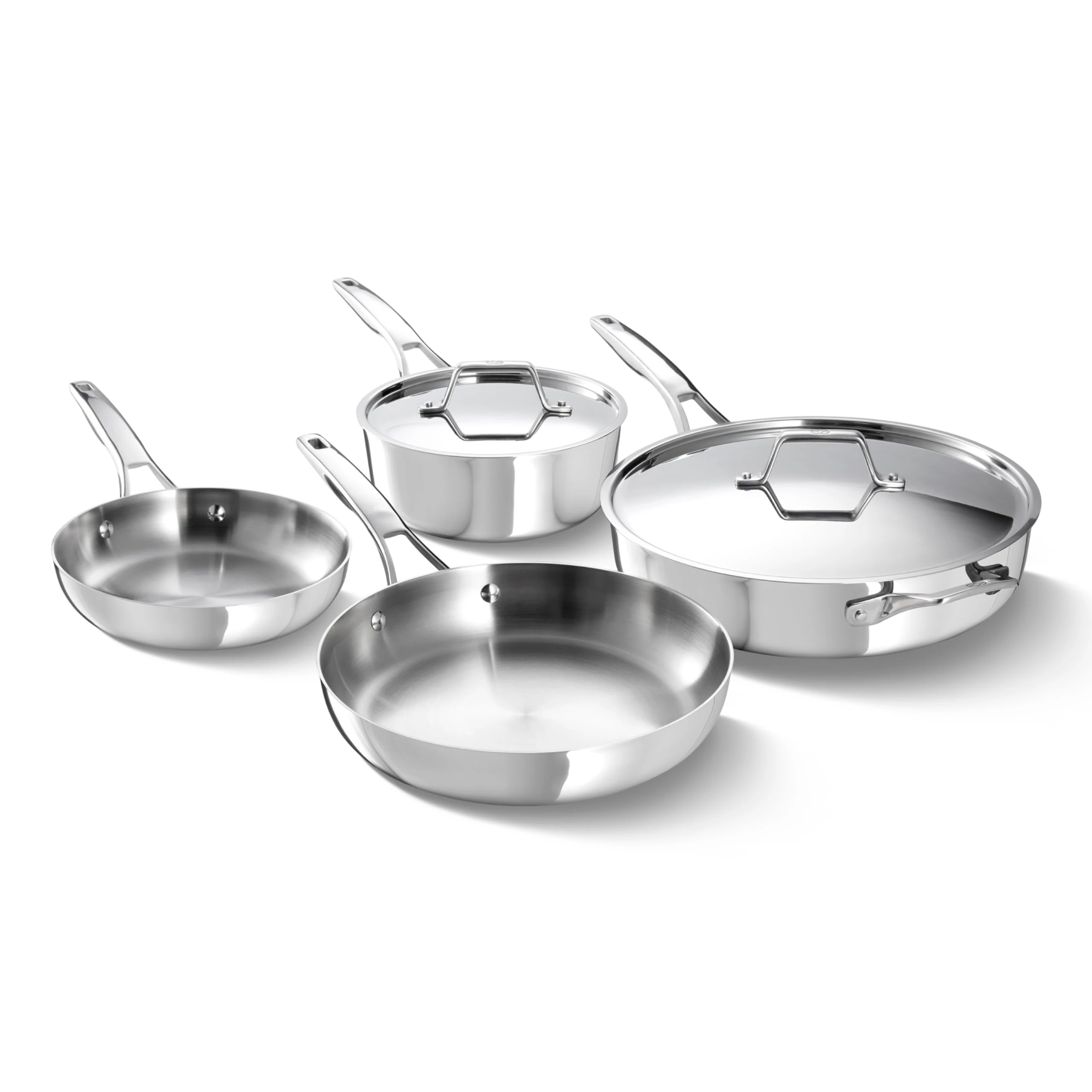 Premier Stainless Steel 6-Piece Cookware Set