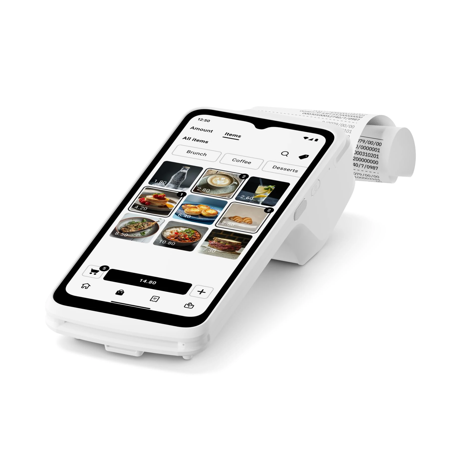 SUMUP Terminal - All-in-One Portable Card Reader with Receipt Printer, 4G/Wi-Fi + Free SIM, Accept Contactless, Chip & PIN Payments, No Monthly Fee, No Rental Fees - Ideal for Small Businesses