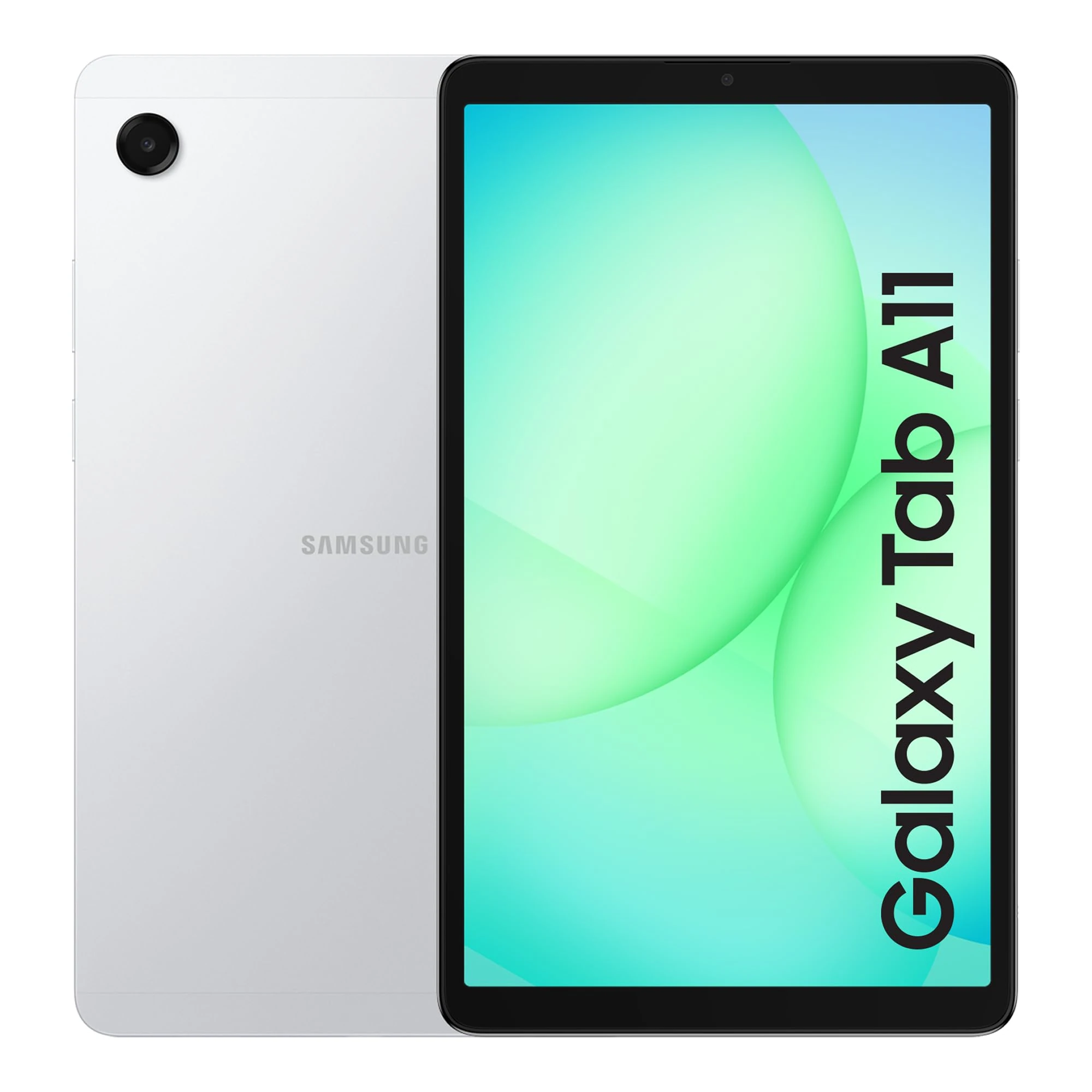 Samsung Galaxy Tab A11, Android Tablet, Sleek Design, 8.7'' Clear Display, 90Hz Smooth Motion, 64GB Storage, 4GB Memory, Dolby Dual Speakers, Silver, 3 Year Extended Warranty (UK Version)