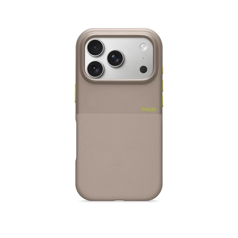 Beats iPhone 17 Pro Rugged Case with MagSafe & Camera Control, Scratch & Drop Tested, Matte Texture with Microfibre Lining - Alpine Grey