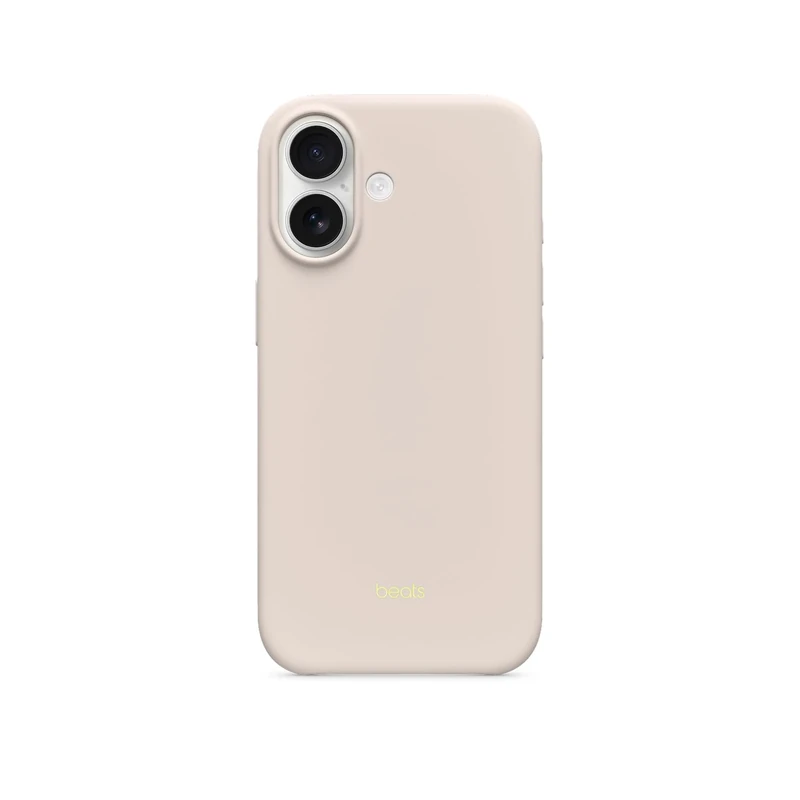 Beats iPhone 17 Case with MagSafe & Camera Control, Matte Finish, Microfibre Lining – Lime Stone