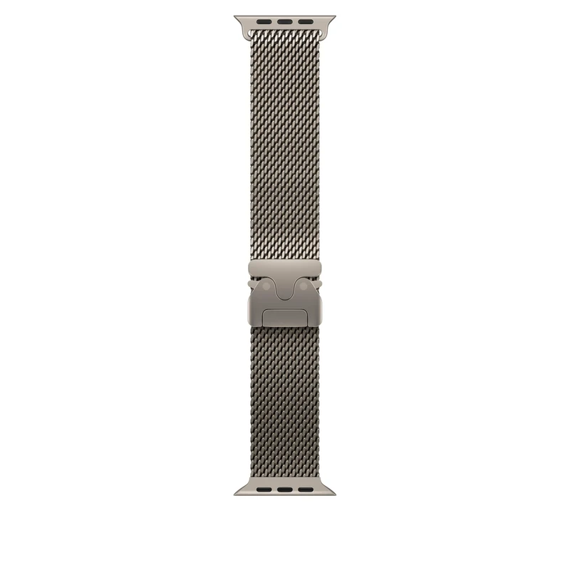 Apple Watch Band - Milanese Loop - 49mm - Natural - Medium