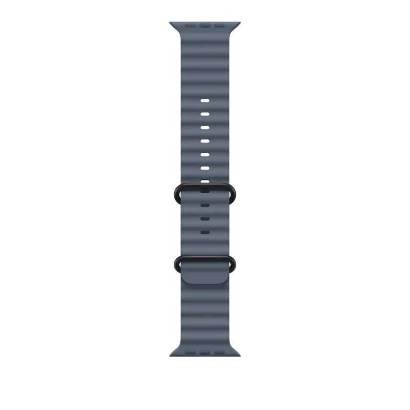 Apple Watch Band - Ocean Band - 49mm - Anchor Blue - One Size