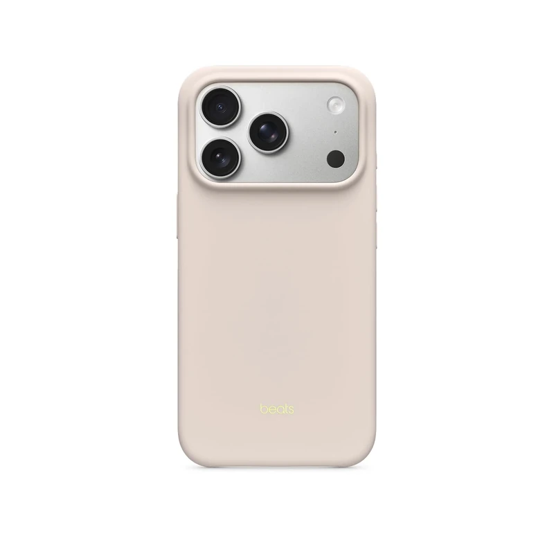 Beats iPhone 17 Pro Case with MagSafe & Camera Control, Matte Finish, Microfibre Lining – Lime Stone