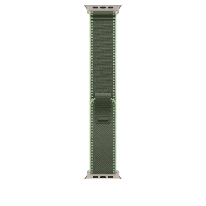 Apple Watch Band - Trail Loop - 49mm - Green/Neon - S/M