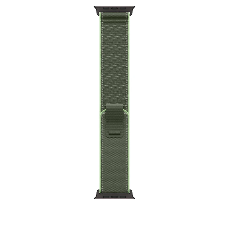 Apple Watch Band - Trail Loop - 49mm - Green/Neon - M/L