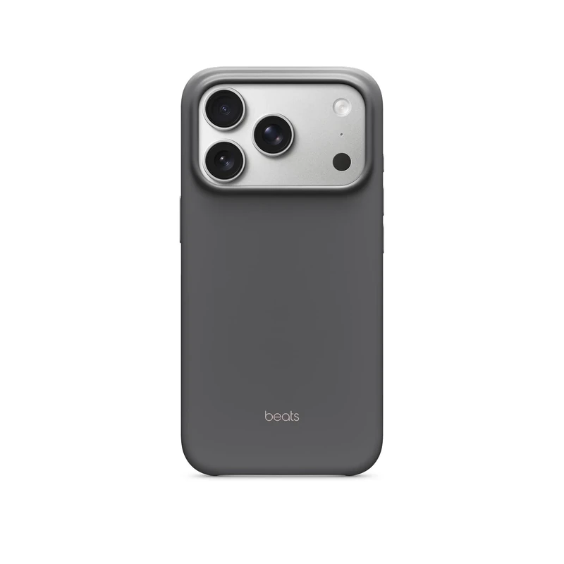 Beats iPhone 17 Pro Case with MagSafe & Camera Control, Matte Finish, Microfibre Lining – Granite Grey