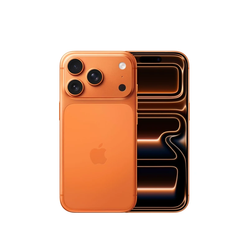 Apple iPhone 17 Pro 512 GB: 6.3-inch Display with ProMotion up to 120Hz, A19 Pro Chip, Breakthrough Battery Life, Pro Fusion Camera System with Center Stage Front Camera; Cosmic Orange
