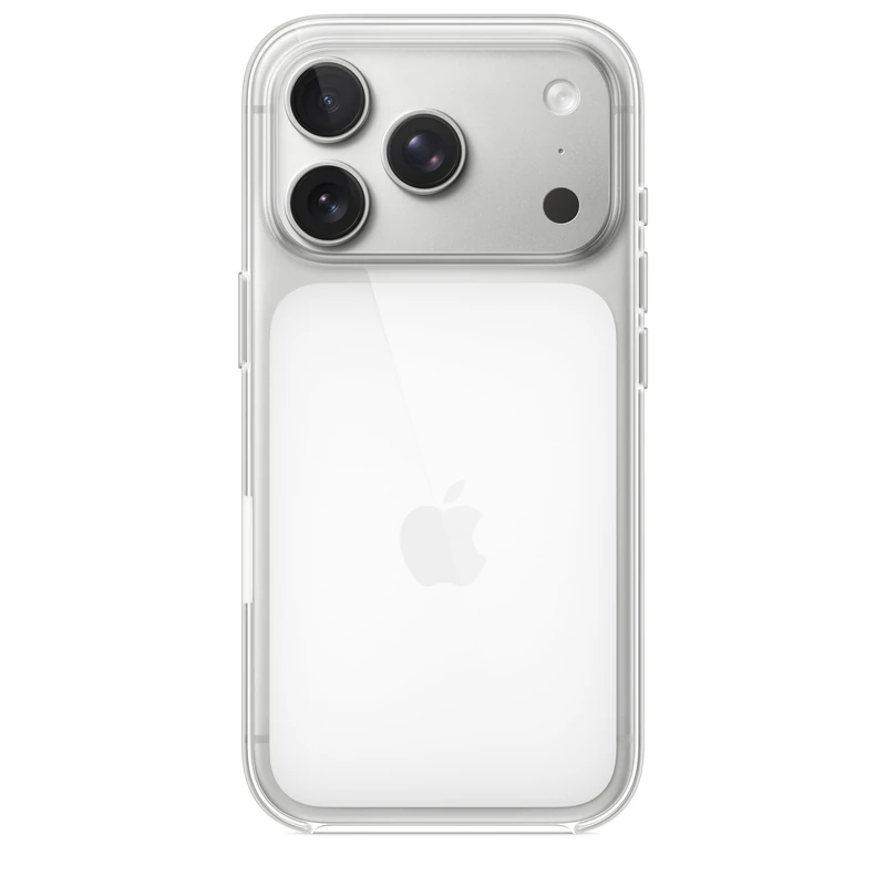 Apple iPhone 17 Pro Clear Case with MagSafe and Camera Control: Lightweight Phone Case, Wireless Charging Compatible, Smooth Glossy Finish
