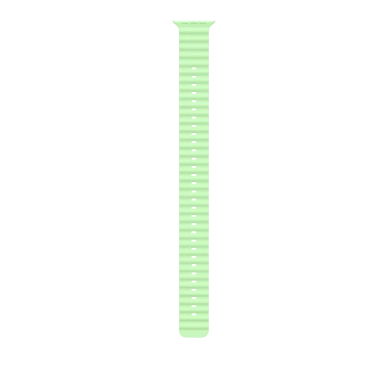 Apple Watch Band - Ocean Band Extension - 49mm - Neon Green - Extra Large