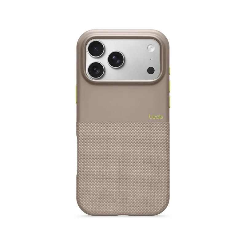 Beats iPhone 17 Pro Max Rugged Case with MagSafe & Camera Control, Scratch & Drop Tested, Matte Texture with Microfibre Lining - Alpine Grey