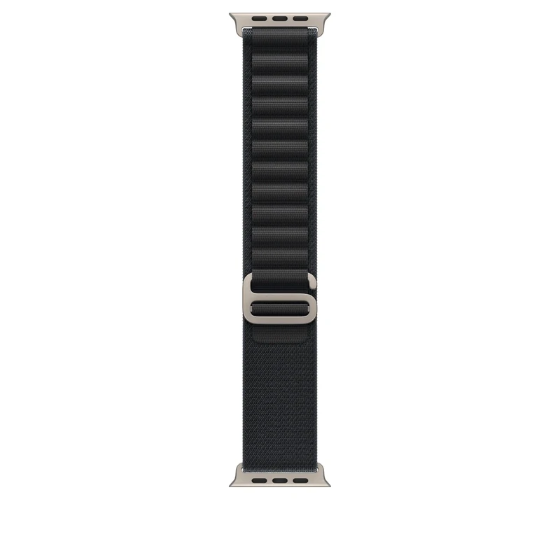 Apple Watch Band - Alpine Loop - 49mm - Black - Large